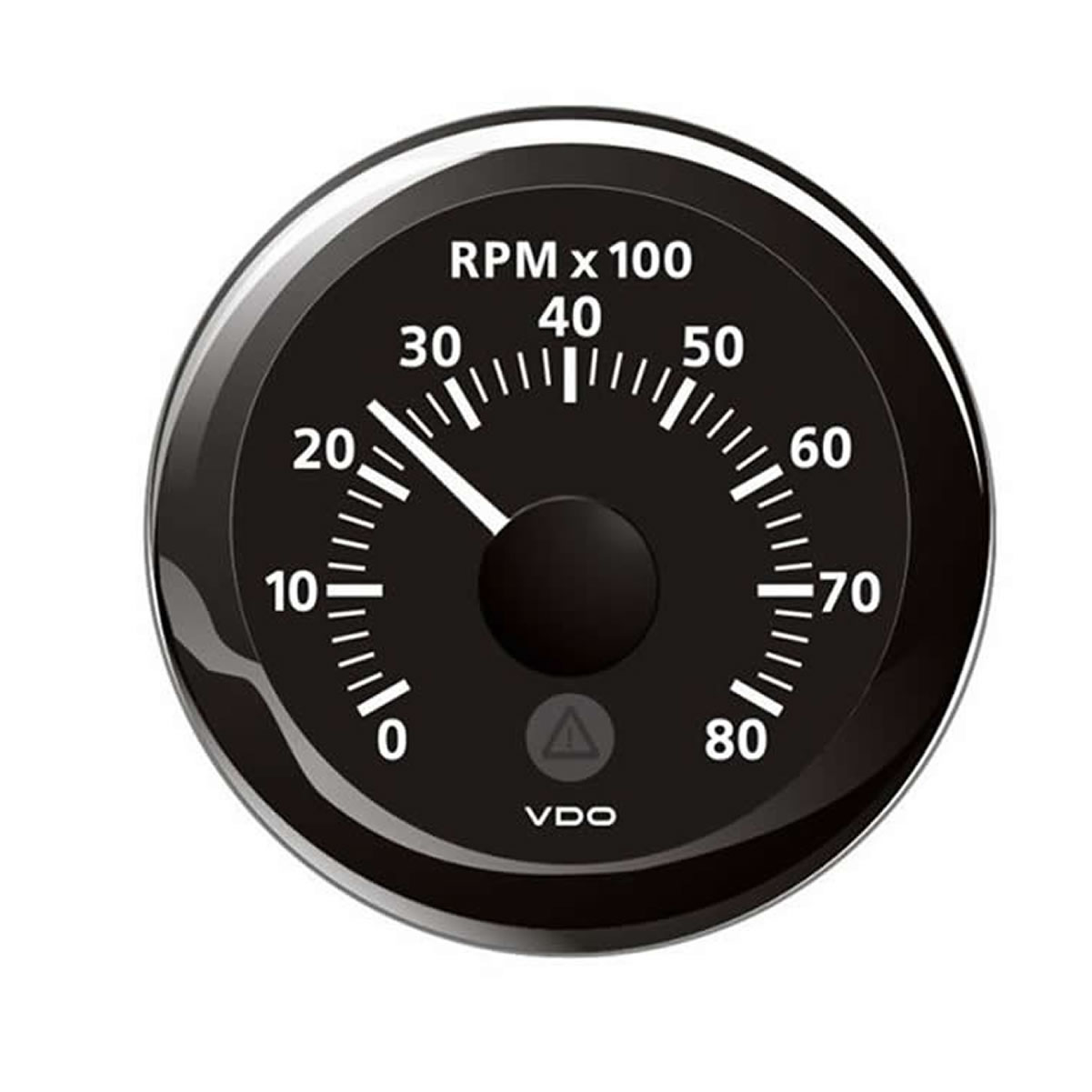 Marine VDO Tachometer Gauges 8000 RPM Black 52mm